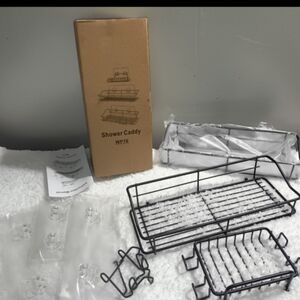 Elegant Black Shower Caddy